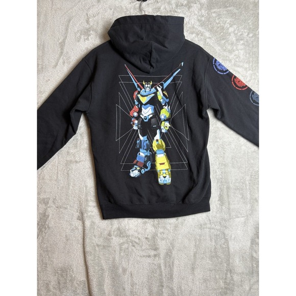 Other - VOLTRON Legendary Defender Hoodie Black Pullover‎ Adult Size Small